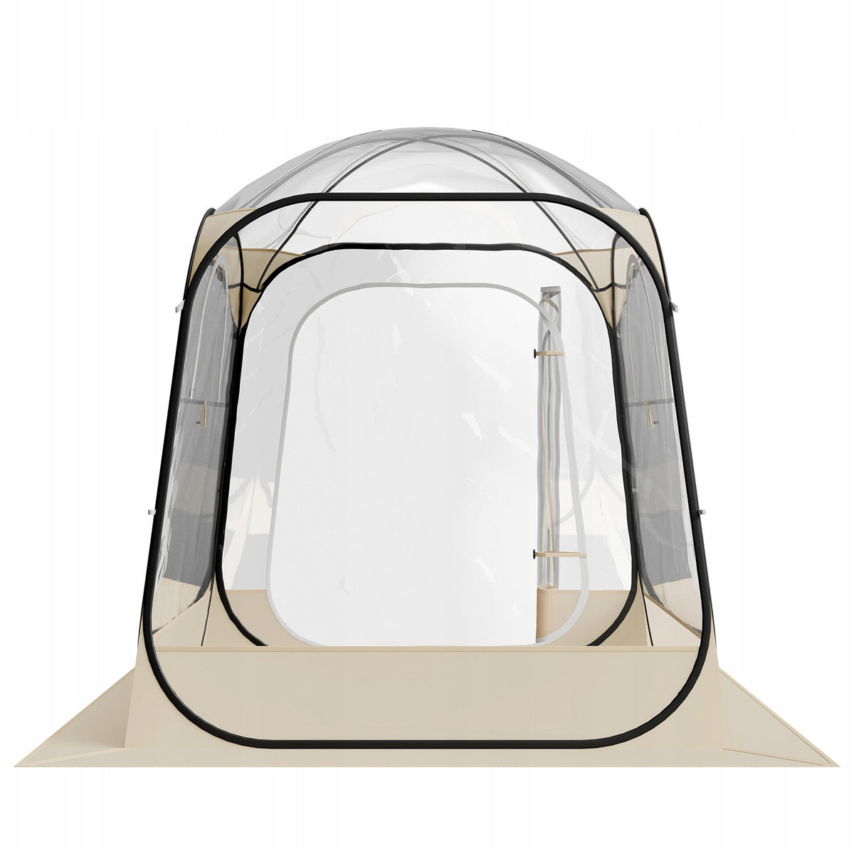 VEVOR PRZEZROCZYSTY NAMIOT ROZKŁADANY 160X160X182 CM DLA 2-4 OSÓB PREMIUM