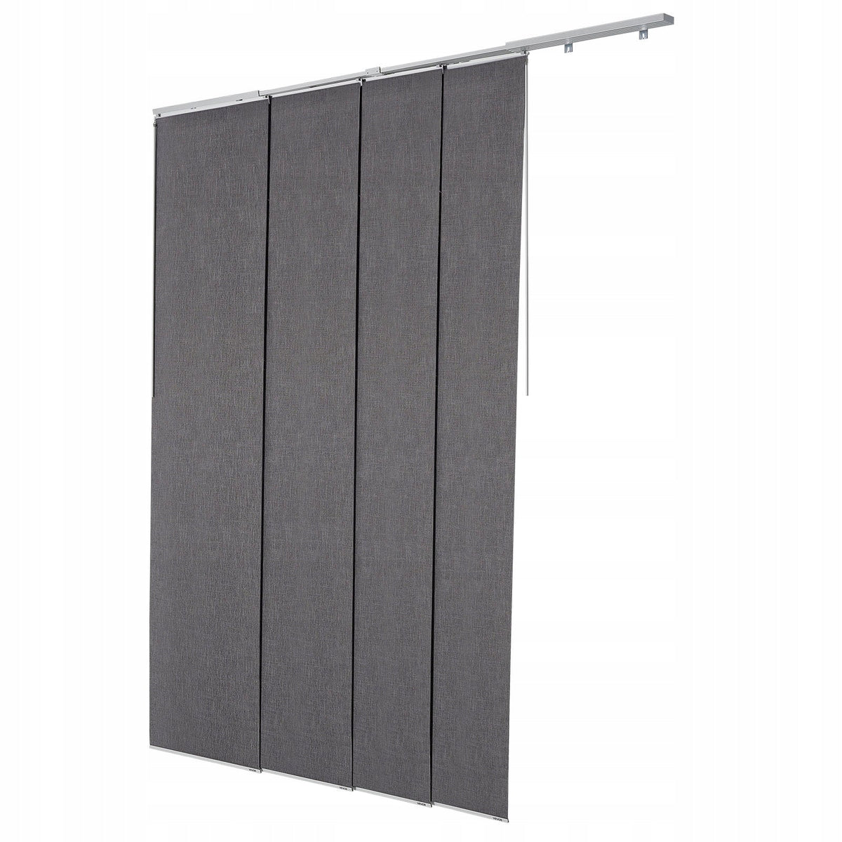 ZASŁONY ZACIEMNIAJĄCE VEVOR ROZSUWANA SZYNA 116-218 CM 4 PANELE MOCNE