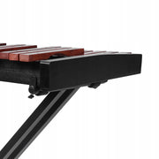 PROFESJONALNY DREWNIANY VEVOR GLOCKENSPIEL 32 NUTY Z REGULOWANYM STOJAKIEM