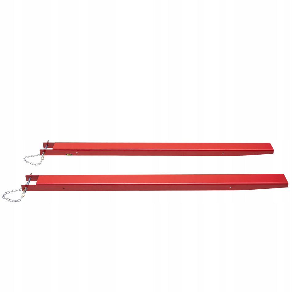 ZESTAW 2 PRZEDŁUŻEK WIDEŁ VEVOR 2090 MM MOCNE STALOWE PRZEDŁUŻKI WIDŁY