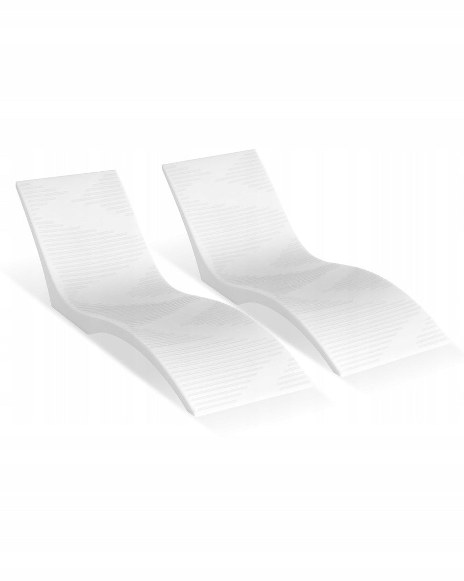 ZESTAW LEŻANEK BASENOWYCH VEVOR 2 CZĘŚCI LEŻAK DO BASENU ERGONOMICZNY MOCNY
