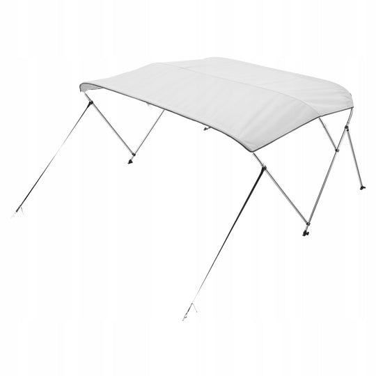 VEVOR POKROWIEC NA ŁÓDŹ BIMINI TOP 3 ŁUKI 600D POLIESTER ALUMINIUM MOCNY