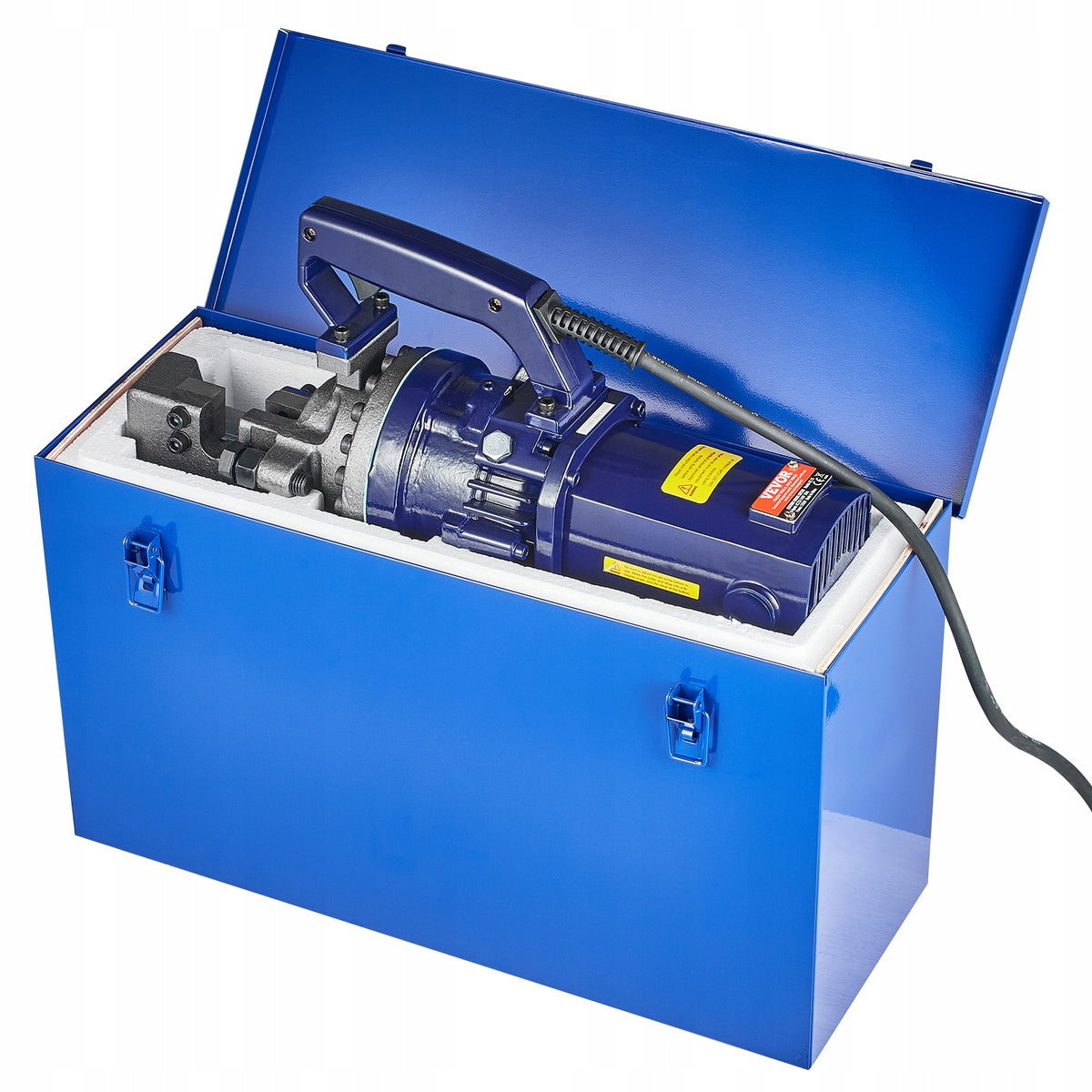 ELEKTRYCZNO-HYDRAULICZNA PRZECINARKA DO PRĘTÓW VEVOR 1700W CIĘCIE 5-25MM