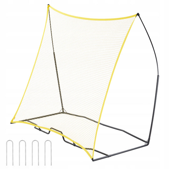 VEVOR SOCCER REBOUNDER PRZENOŚNY TRENER PIŁKARSKI 7X7FT SOLIDNA KONSTRUKCJA