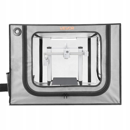 PROFESJONALNA OBUDOWA DRUKARKI 3D VEVOR 80X58X58 CM PYŁOSZCZELNA LED
