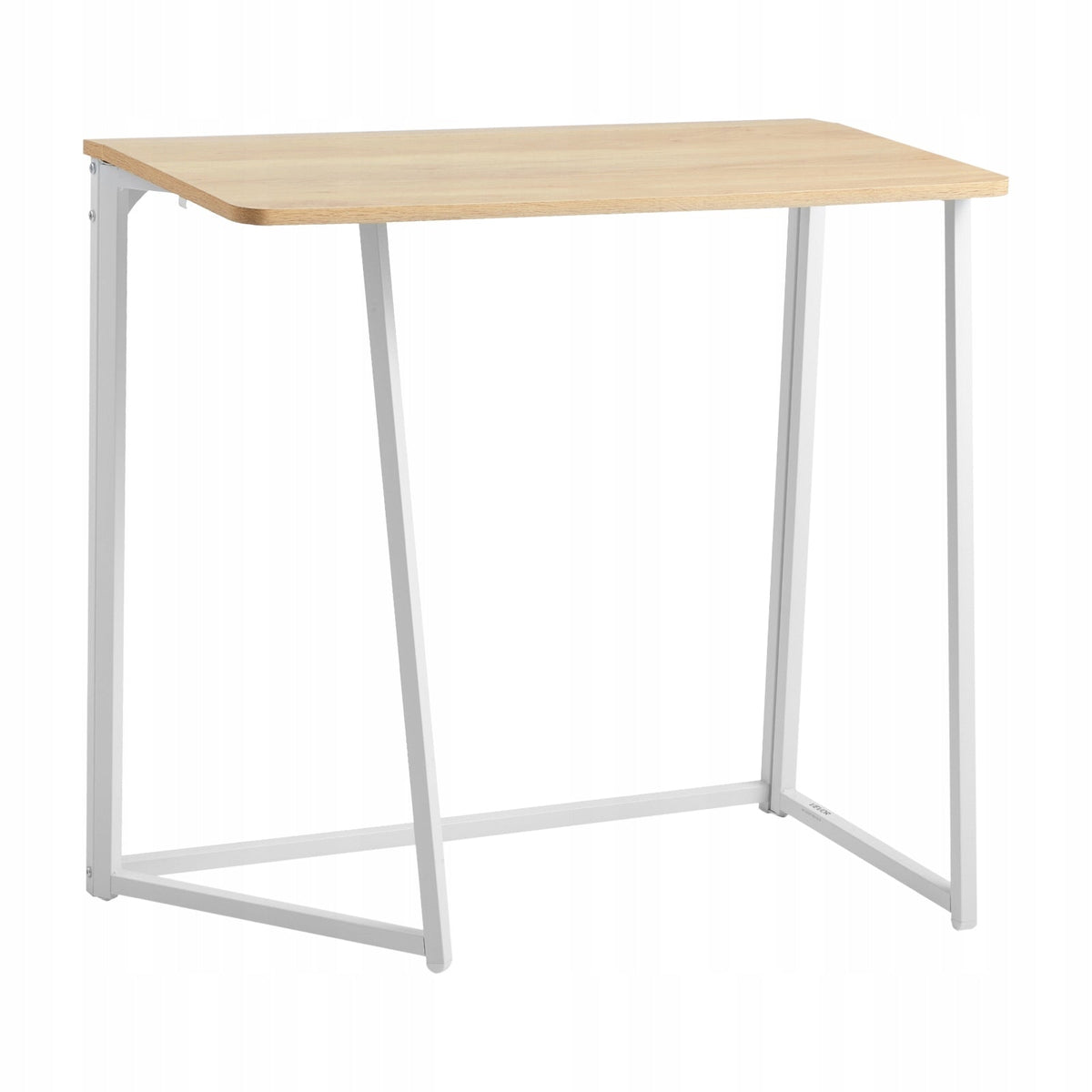 VEVOR MAŁE BIURKO SKŁADANE 80X48 CM BLAT DREWNIANY STABILNE SKŁADANE BIURKO