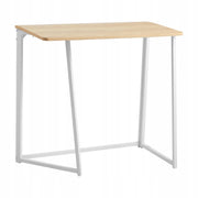 VEVOR MAŁE BIURKO SKŁADANE 80X48 CM BLAT DREWNIANY STABILNE SKŁADANE BIURKO