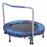 TRAMPOLINA DZIECIĘCA VEVOR 91 44 CM SKŁADANA NIEBIESKA MOCNA STALOWA RAMA