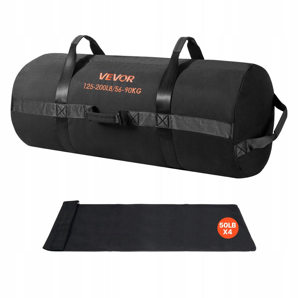 VEVOR WORKOUT SANDBAG WYTRZYMAŁY WOREK TRENINGOWY Z UCHWYTAMI REGULOWANY