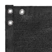 ŻAGIEL PRZECIWSŁONECZNY VEVOR 90 HDPE 305X366 CM MOCNY SOLIDNY CZARNY