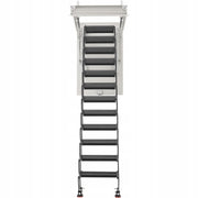 DRABINA NOŻYCOWA VEVOR DO STRYCHU HYDRAULICZNA 299KG NA SUFIT 9.5-10.2FT