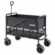 VEVOR SKŁADANY WÓZEK RĘCZNY TRANSPORTOWY 112X56X80 CM MOCNY 450L
