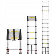 DRABINA TELESKOPOWA VEVOR 3740 MM ALUMINIOWA SKŁADANA MOCNA 150 KG
