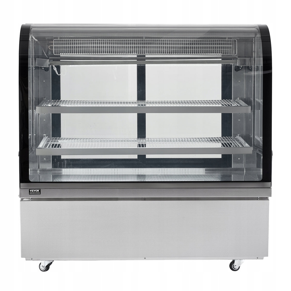 VEVOR WITRYNA CHŁODNICZA DO CIAST 505L 2-POZIOMOWA KOMERCYJNA LED STAL