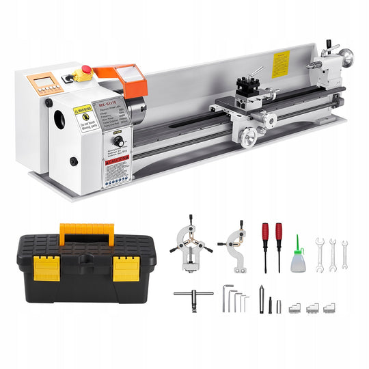 VEVOR TOKARKA DO METALU 220X1000 MM AUTOMATYCZNY POSUW 1250W BEZSZCZOTKOWY
