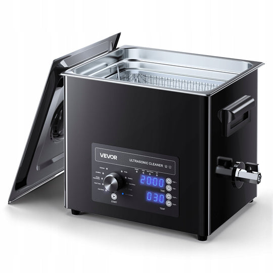 VEVOR ULTRASONIC CLEANER 10L PROFESJONALNA MYJKA ULTRADŹWIĘKOWA STAL