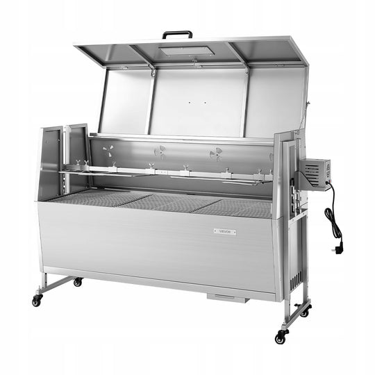 PROFESJONALNY GRILL ROŻENOWY VEVOR 38W 60KG STAL NIERDZEWNA 52 CALI