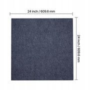 PŁYTKI DYWANOWE VEVOR 609X609X5 MM 15 SZT MOCNE SAMOPRZYLEPNE SZARE