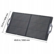 VEVOR SKŁADANY PANEL SŁONECZNY 100W MONOKRYSTALICZNY PRZENOŚNY IP65