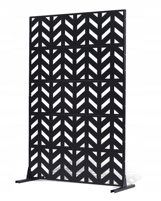 PARAWAN SKŁADANY VEVOR 120X50.8X183 CM METALOWY MOCNY EKRAN PRYWATNOŚCI
