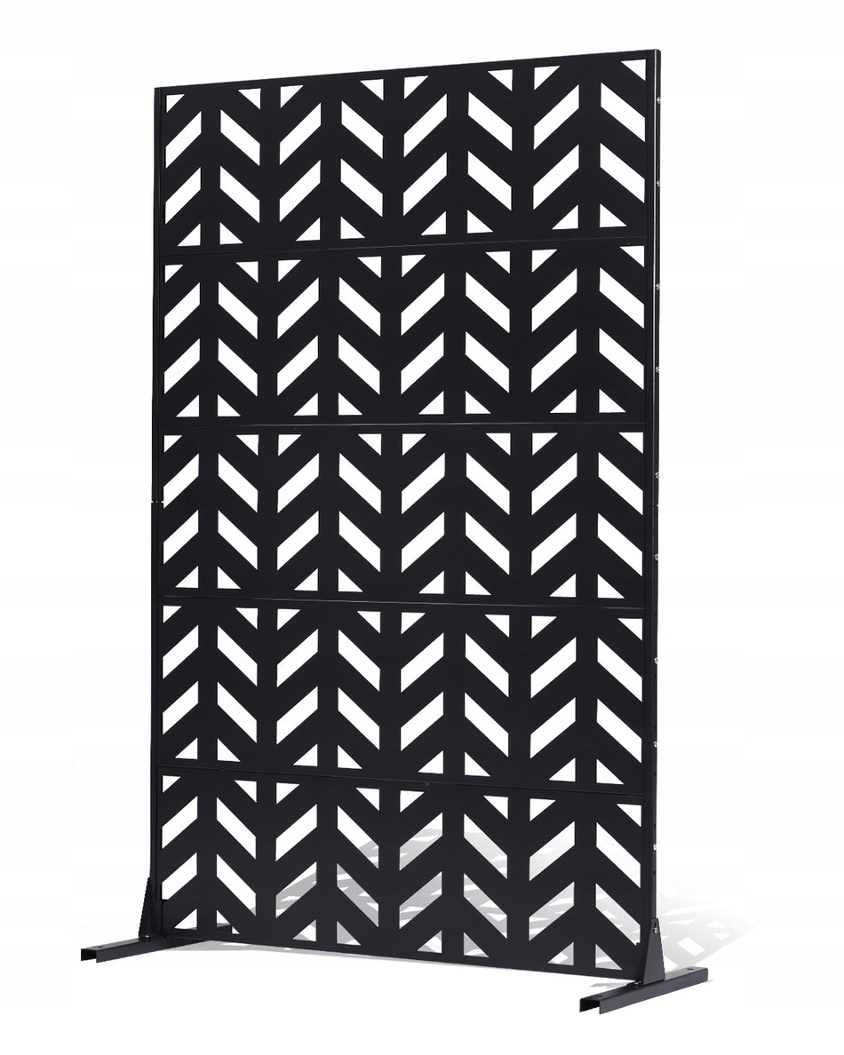 PARAWAN SKŁADANY VEVOR 120X50.8X183 CM METALOWY MOCNY EKRAN PRYWATNOŚCI