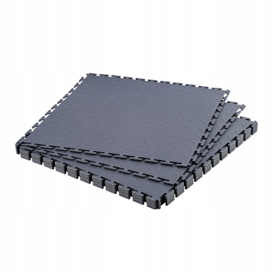 MATA GARAŻOWA PVC VEVOR 8 SZT 513X513X5MM ANTYPOŚLIZGOWA WYKŁADZINA