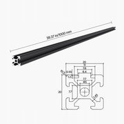 PROFESJONALNY ZESTAW 10 PROFILI ALUMINIOWYCH VEVOR 2020 T-SLOT 1000MM