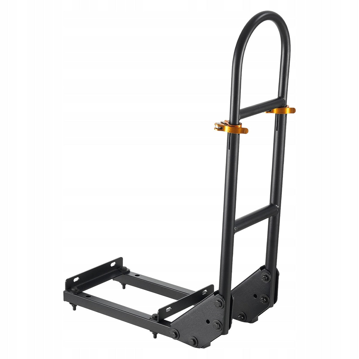 UCHWYT DO WÓZKA GOLFOWEGO VEVOR REGULOWANY 450X235X905 MM STALOWY CZARNY