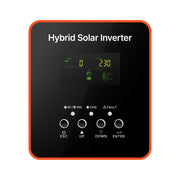 FALOWNIK HYBRYDOWY VEVOR 3000W 24V DC DO 230V AC Z MPPT I LCD PREMIUM