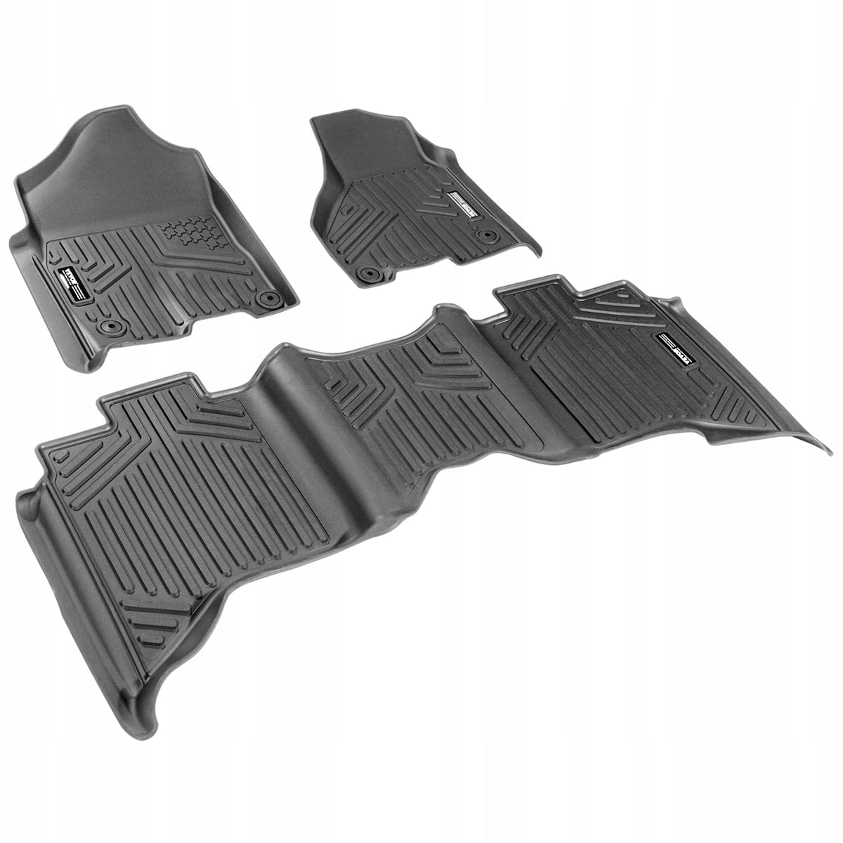 DYWANIKI SAMOCHODOWE VEVOR DO DODGE RAM 1500 2500 3500 3-CZĘŚCIOWY ZESTAW