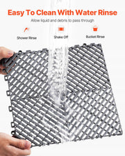 MATA DRENAŻOWA VEVOR 31X31 CM PP GRUBA MODUŁOWA ANTYPOSLIZGOWA NA TARAS