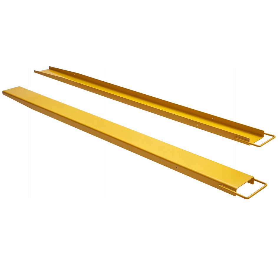 PRZEDŁUŻKI DO WIDEŁ PALETOWYCH VEVOR 244 CM 1 PARA MOCNE STALOWE
