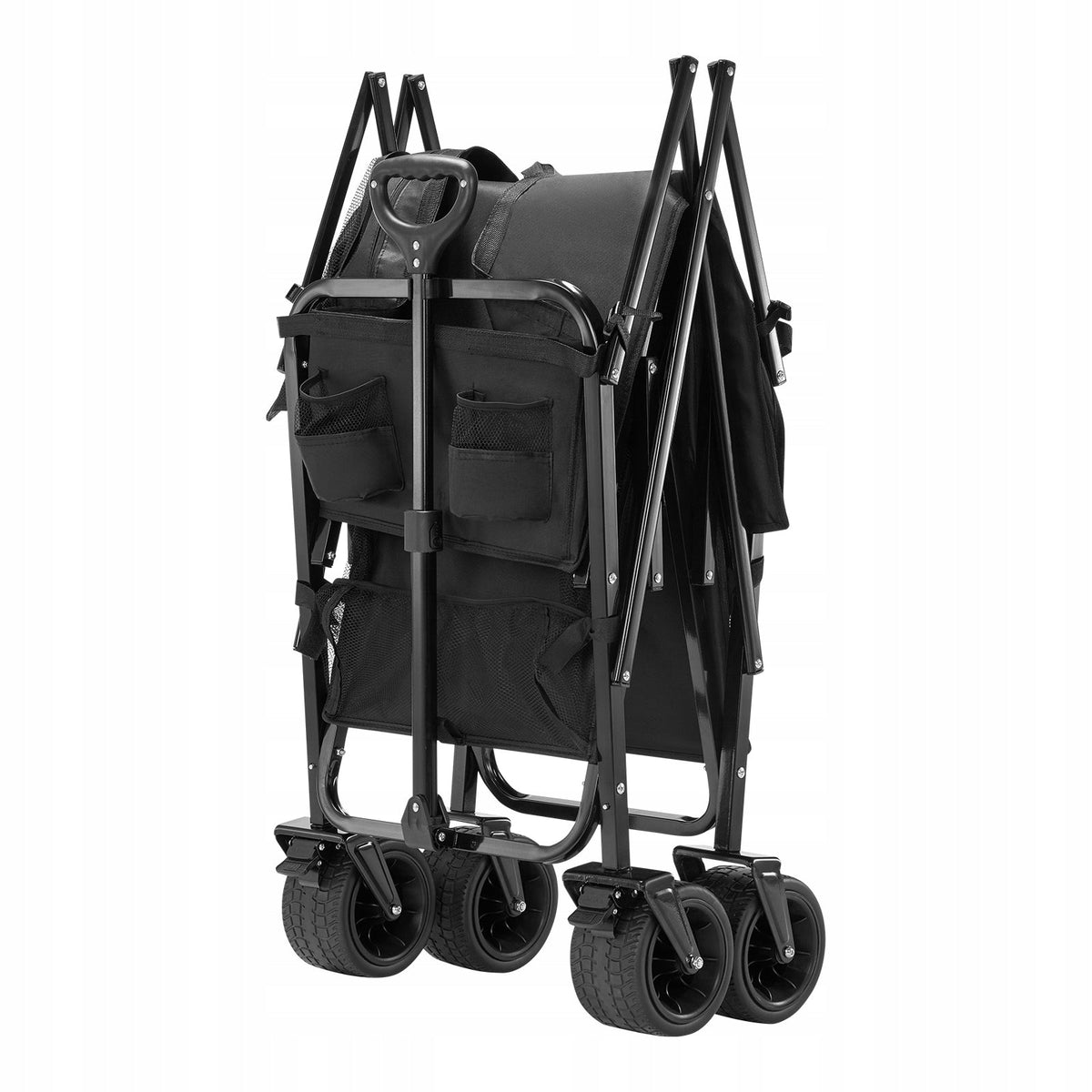 VEVOR SKŁADANY WÓZEK RĘCZNY TRANSPORTOWY 112X56X80 CM MOCNY 450L