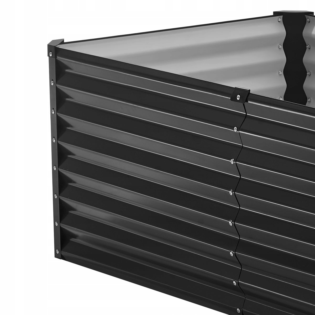 METALOWA PODNIESIONA GRZĄDKA VEVOR 180X90X60 CM OCYNKOWANA SOLIDNA DONICA