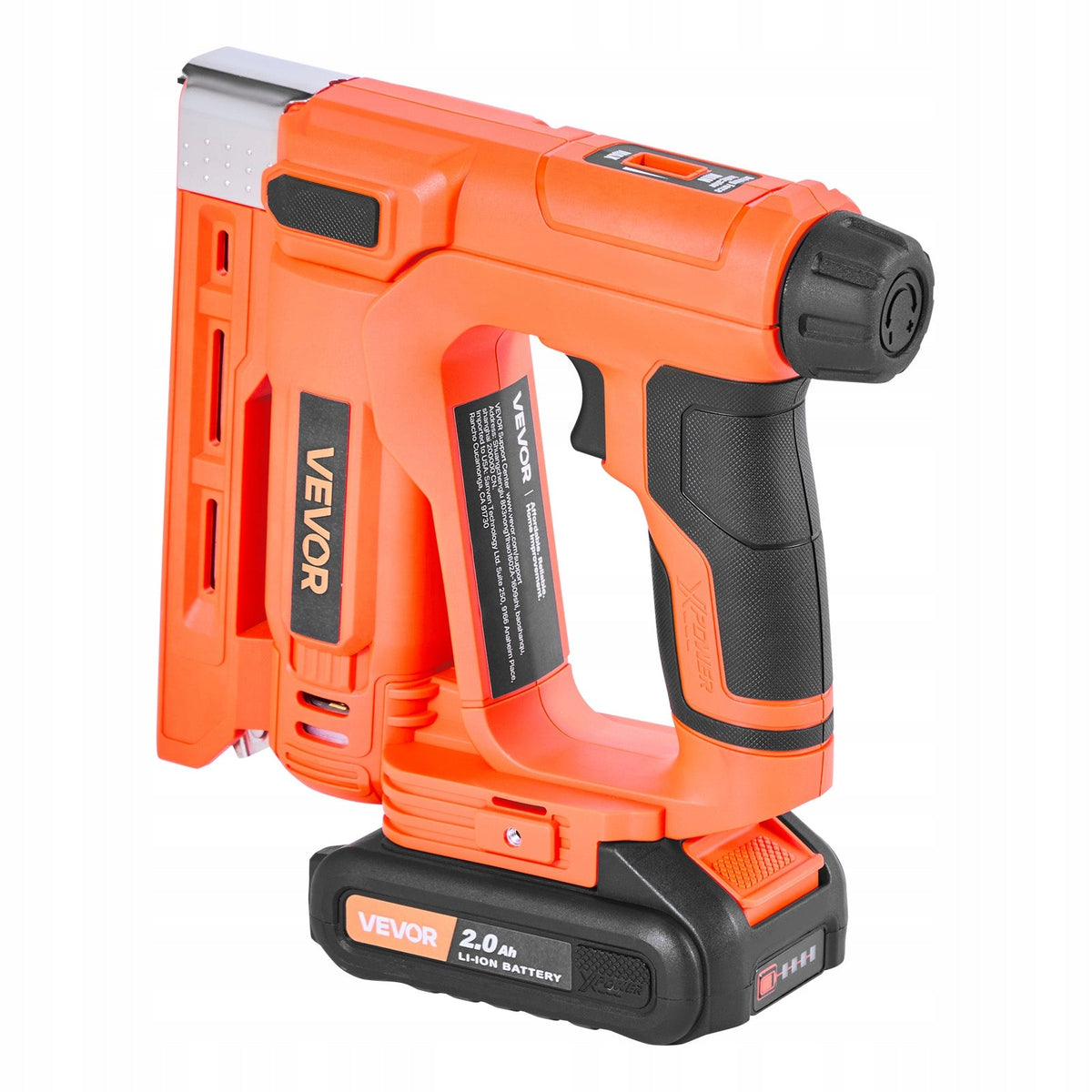 VEVOR BEZPRZEWODOWY ELEKTRYCZNY PISTOLET DO GWOŹDZI 2 W 1 ZSZYWACZ 18GA 20V