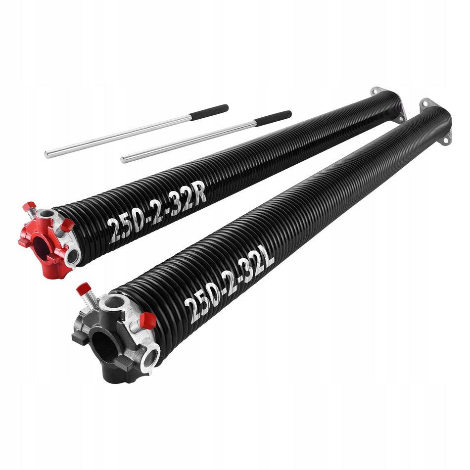 SPRĘŻYNY SKRĘTNE DO DRZWI GARAŻOWYCH VEVOR 6 35 X 50 8 X 813 MM 16000