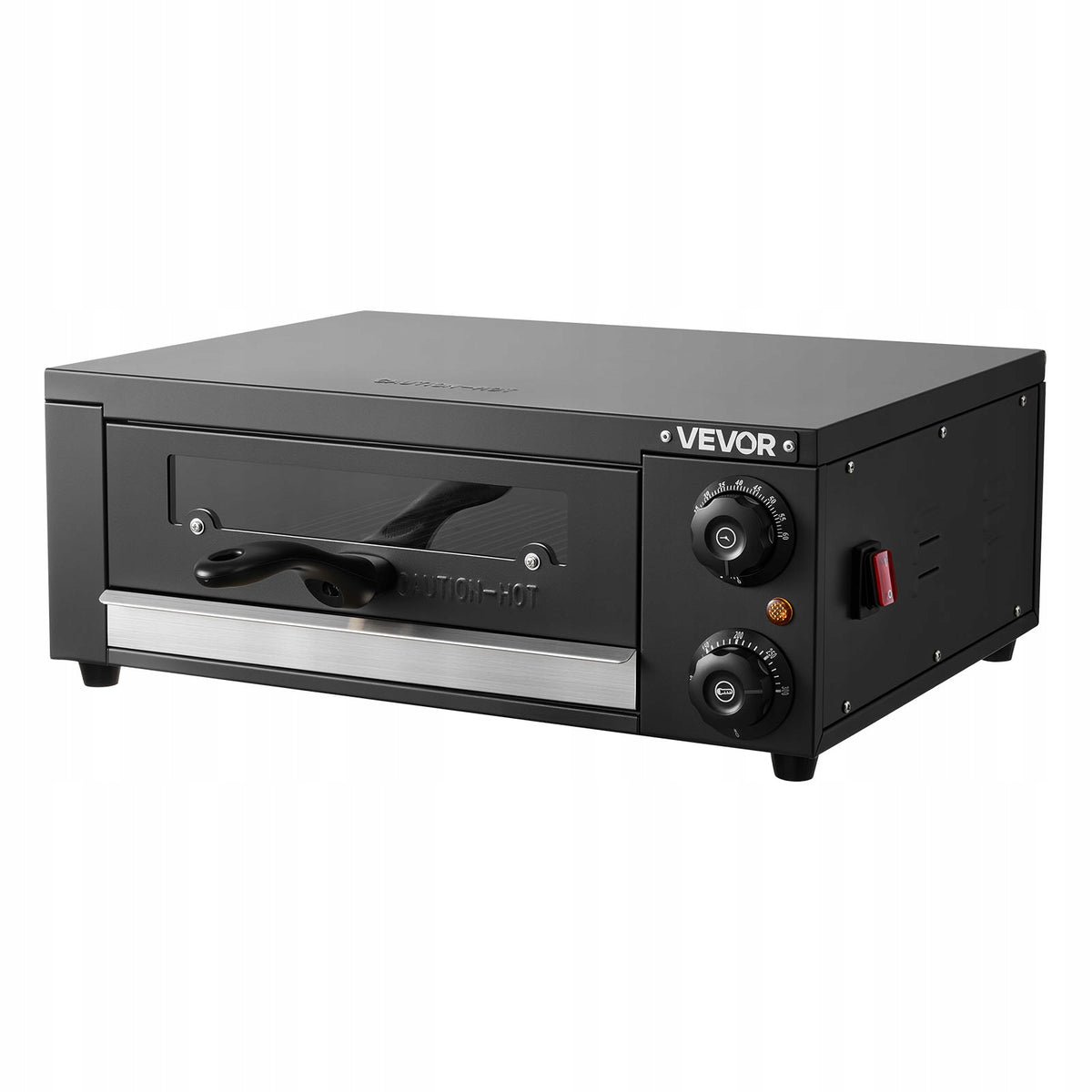 PROFESJONALNY PIEC ELEKTRYCZNY DO PIZZY VEVOR 30 CM 1450W 25-300 C STOŁOWY