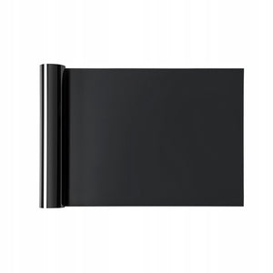 PROFESJONALNA FOLIA TERMOTRANSFEROWA VEVOR CZARNA BŁYSZCZĄCA 304.8X21336MM