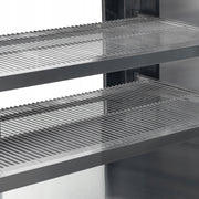 VEVOR WITRYNA CHŁODNICZA DO CIAST 505L 2-POZIOMOWA KOMERCYJNA LED STAL