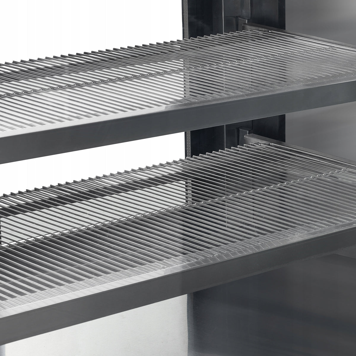 VEVOR WITRYNA CHŁODNICZA DO CIAST 505L 2-POZIOMOWA KOMERCYJNA LED STAL