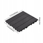 PŁYTKI TARASOWE VEVOR 54 ELEMENTY 295X295 MM MOCNE WODOODPORNE