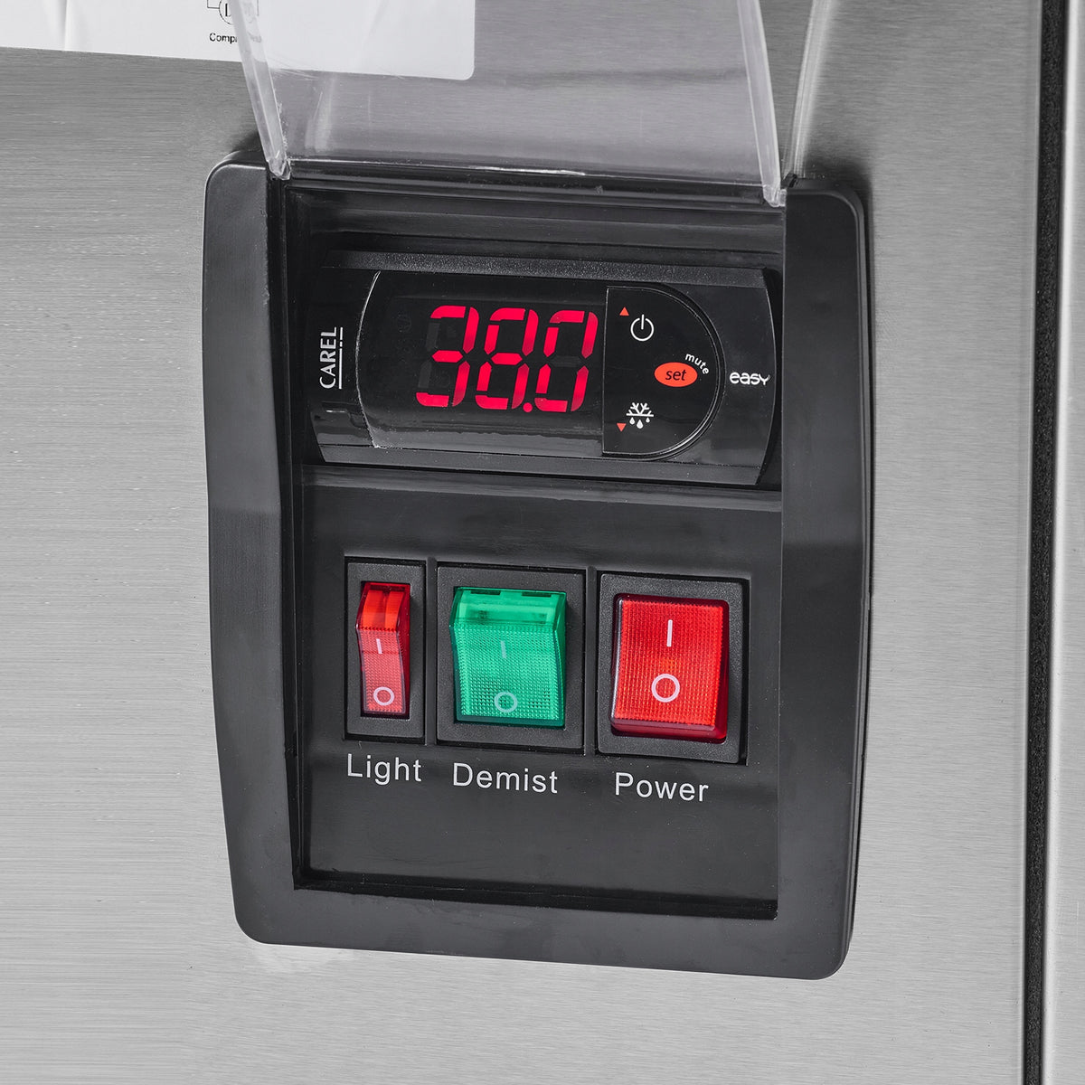 VEVOR WITRYNA CHŁODNICZA DO CIAST 505L 2-POZIOMOWA KOMERCYJNA LED STAL