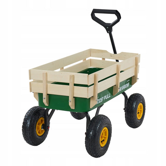 WÓZEK DZIECIĘCY VEVOR 102 CM SOLIDNY WÓZEK TRANSPORTOWY NA KOŁACH 10 CALI