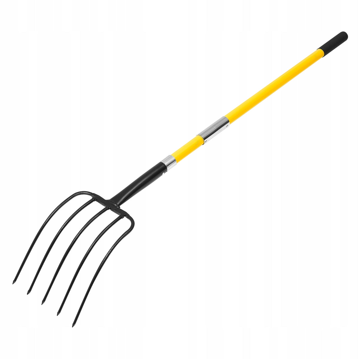 WIDŁY DO OBORNIKA VEVOR 1450 MM 5-ZĘBOWE Z UCHWYTEM Z WŁÓKNA SZKLANEGO