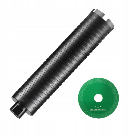 WIERTŁO KORONOWE DIAMENTOWE VEVOR 63 5 MM NA MOKRO I SUCHO Z ADAPTEREM