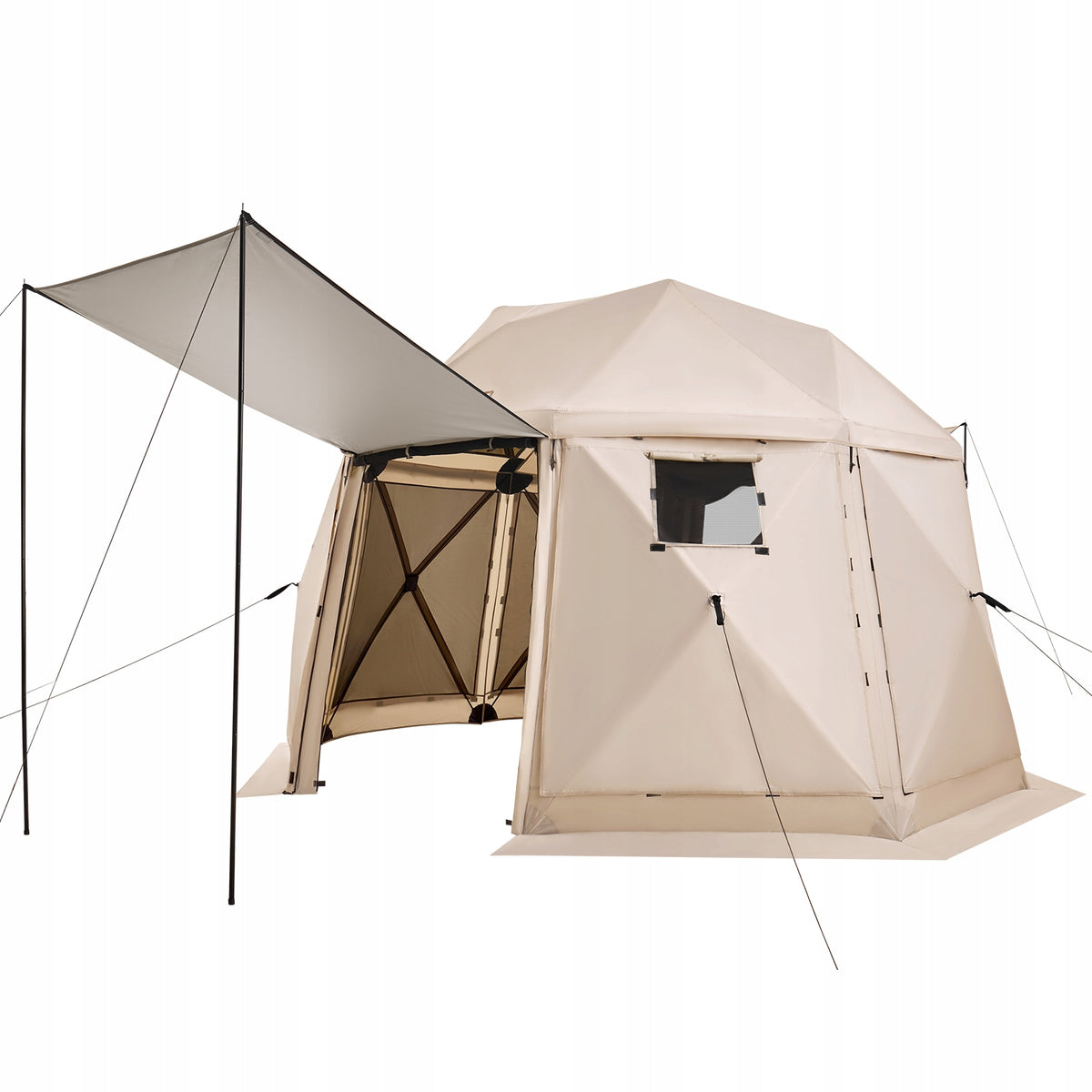 VEVOR PAWILON ROZKŁADANY 3 6X3 6M 13-STRONNY SFERYCZNY NAMIOT PREMIUM