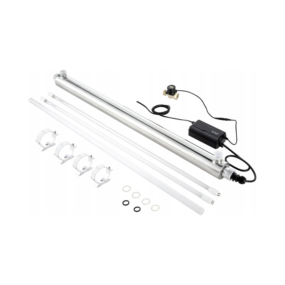 VEVOR UV OCZYSZCZACZ WODY 56W 45.4L MIN SOLIDNY UNIWERSALNY FILTR DO