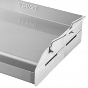 PŁYTA GRILLOWA VEVOR ZE STALI NIERDZEWNEJ 425X270MM SOLIDNA UNIWERSALNA