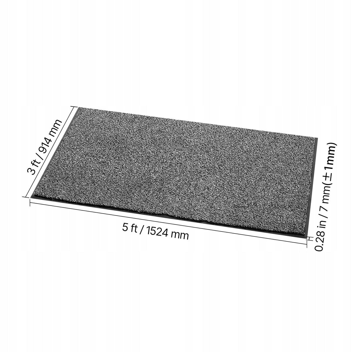 MATA WEJŚCIOWA VEVOR DIRT TRAPPER 1524X914MM MOCNA NAWIERZCHNIA