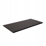 PROFESJONALNE PANELE AKUSTYCZNE VEVOR MDF 1200X600X21MM CZARNY DĄB 4 SZTUKI